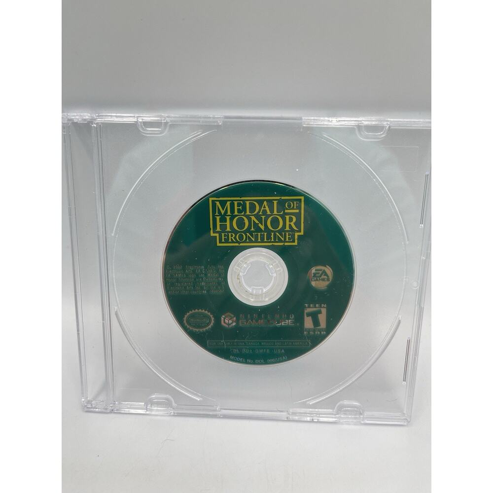 Medal of Honor Frontline Nintendo GameCube Video Game Electronic Arts DISC ONLY